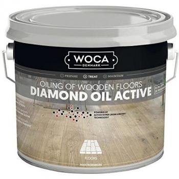 Huile Woca Diamond Active, extra blanc 1 l