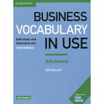 Bill Mascull Business Vocabulary In Use: Advanced Book With Answers