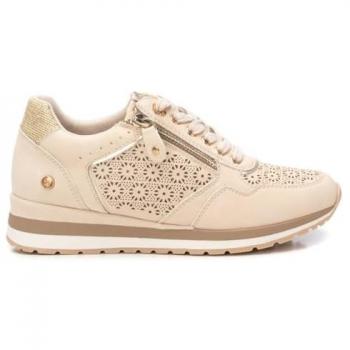 XTI Female Casual Shoes – Beige, US 6