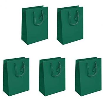 Pacchetto 5x Borsa Verde Regalo