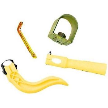 Poignée en fer pour outils de jardin