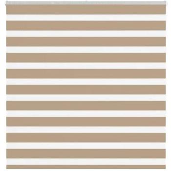 Zebra Fabric Blind Sand Brown 145x150 cm