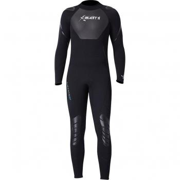 Combinaison de plongée sous-marine noire pour sports nautiques