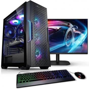 Kiebel Total Gaming PC (i7-14700KF, 32 GB, 1 TB SSD, RTX 4060, Schwarz)