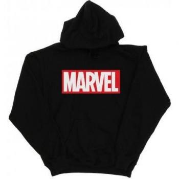 Marvel Comics Mädchen Kapuzenjacke mit klassischem Logo 9-11 Jahre weiß