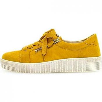 Gabor Damen Sportliche Sneaker, Frauen Low-Top, Übergrößen, strassenschuh, Sun, 41 EU / 7.5 UK