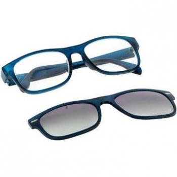 Acofar Nesira Gafas Presbicia 2.5 con clip solar polarizado azul