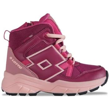 Reißverschluss-Winterboot Lotto für Mädchen – Rosa & Dunkelrot