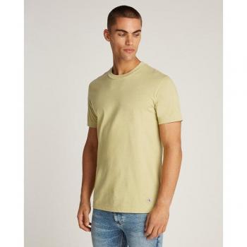 Tee-shirt Calvin Klein Jeans Vert Tilleul M