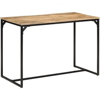 VidaXL Esstisch 110x55x75 cm Raues Mangoholz