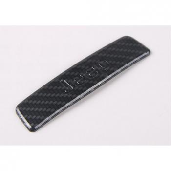 Interior Armrest Storage Box Cover for Jeep Compass with Car Stickers