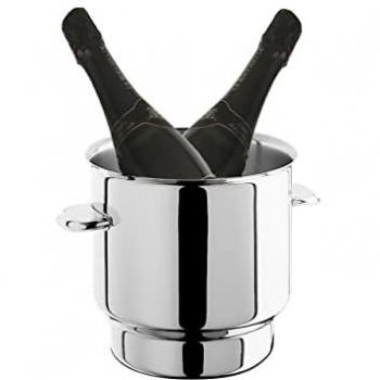 Secchiello refrigerante in acciaio con finitura cromata 50955300