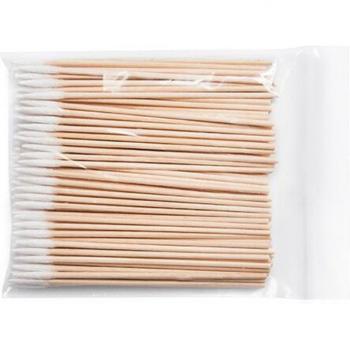5 Pack of 500 Wooden Makeup Cotton Buds