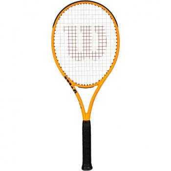 Wilson Burn 100 V5 Raquette de Jeu Orange Fluorescent