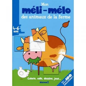 Mon meli-melo des animaux de la ferme