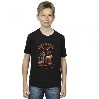 Netflix Jungen Stranger Things Halloween Demogorgon Shirt 12-13 Schwarz