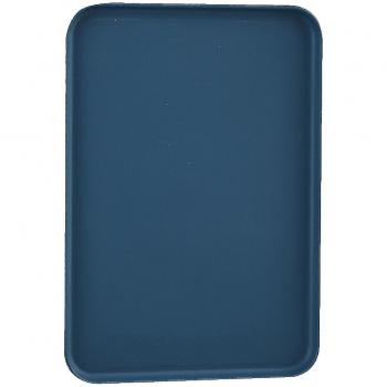 Plateau de service pratique en bleu foncé