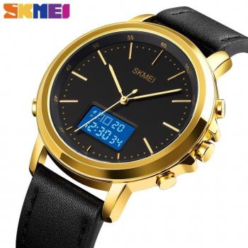 Montre automatique SKMEI 1652 – quartz, LED, chronographe, pour hommes