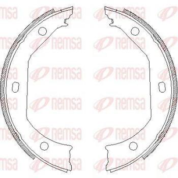 REMSA Handbremsbacken für BMW 4716.00