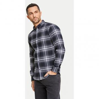 Lindbergh Grau Shirt – Relaxed Cut 30‑225054