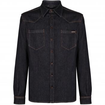 Dolce & Gabbana Men's Casual Denim Shirt