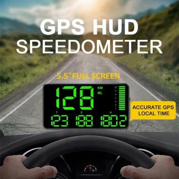 5,5 Zoll HUD GPS Geschwindigkeitsmesser C90 für Motorräder
