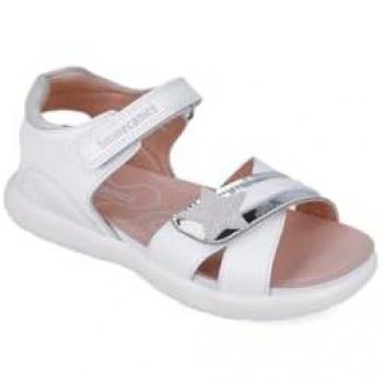 Sandali Biomecanics 252244 in bianco per bambini