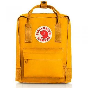 Kånken Mini Rucksack Unisex (Fjällräven) – Gelb, 20 × 13 × 29 cm, 7 Liter, Code 23561‑141