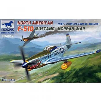 Bronco Modell 1:48 FB4012 – North American F‑51D Mustang Korea