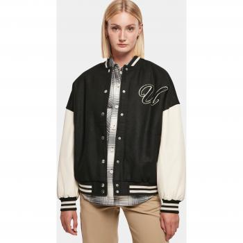 Urban Classic Giubbotto Oversized L – Nero/Bianco