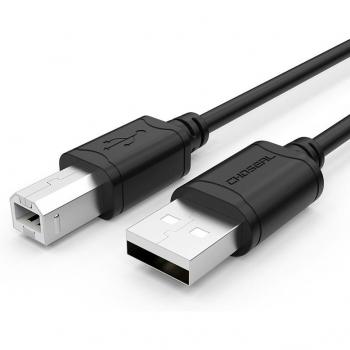 USB Cable AB 2.0 – Cable de Impresión Universal para HP, Dell y Epson