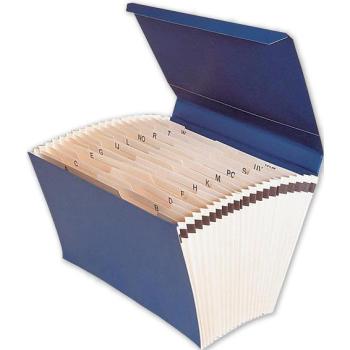 Marbig 21 Pocket A‑Z Expanding Manilla File – Foolscap