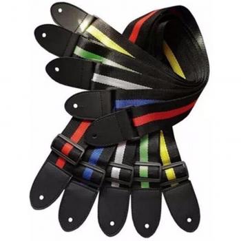 Durable Nylon Guitar Strap IRIN with PU Leather Ends
