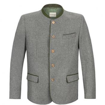 Jacke Satino für Herren, hellgrau, Gr. 46, 100% Schurwolle von Stockerpoint
