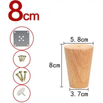 Mueble Pata de Madera MultiTamaño