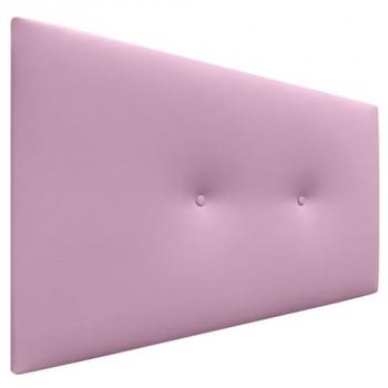 Cabecero de Polipiel Rosa con Diseño Elegante y Botones 95x50cm