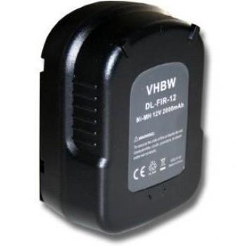 Vhbw 12V Battery for Black & Decker FS1202BN, FS1202D, FS12PS