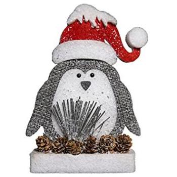 Festive Red Penguin Foam Display Piece