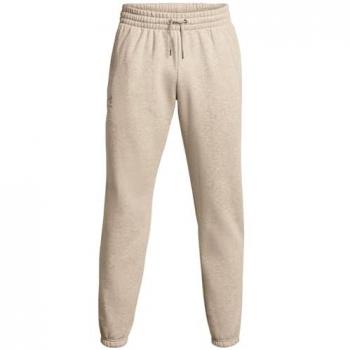 Calças de Corrida Under Armour UA Essential Fleece Café