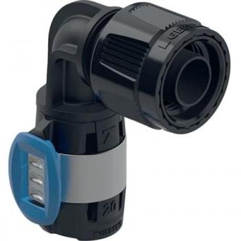 Geberit FlowFit 90° Übergangswinkel DN 15, Ø 20 mm, 4,2 cm