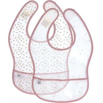 Pack de 2 baberos impermeables Lässig Chinchilla
