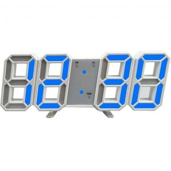 3D LED Wall Clock with Adjustable Brightness