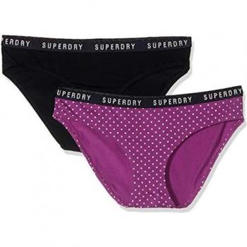 Superdry Ultra Violet/Navy N6X Culotte Taille Fabricant 8 Femme