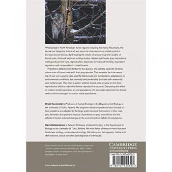 The Boreal Owl: Ecology, Behaviour And Conservation Of A Forest-Dwelling Predator
