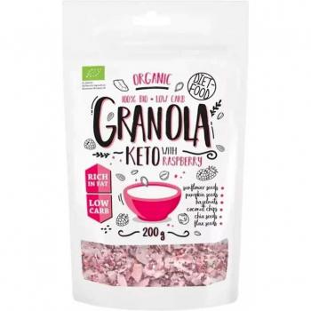 Granola Keto Bio de Frambuesa