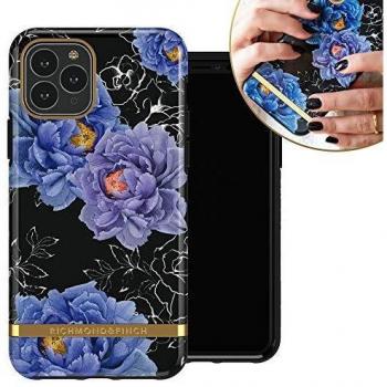 Coque iPhone 11 Pro, Blooming Peonies avec Détails Dorés
