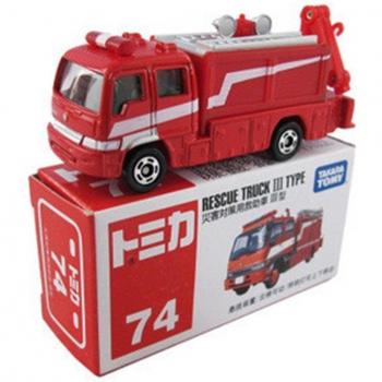 Tomica Red Fire Engine Rescue Truck – Tommy #74
