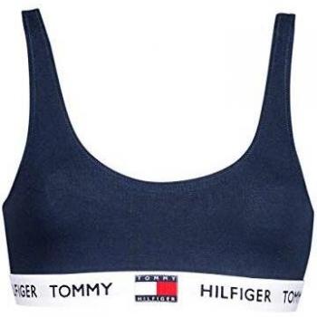 Tommy Hilfiger's Women's Navy Blazer Organic Cotton Bralette (Size: 8)