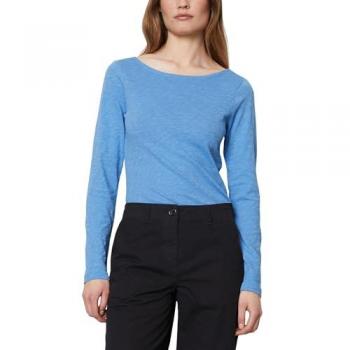 Marc O'Polo Damen Langarmshirt Bootsausschnitt