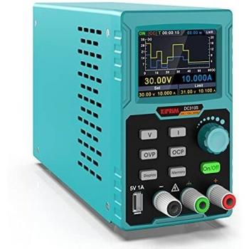 Alimentatore Studio 0‑30V 0‑10A – Protezione TVS & OCP